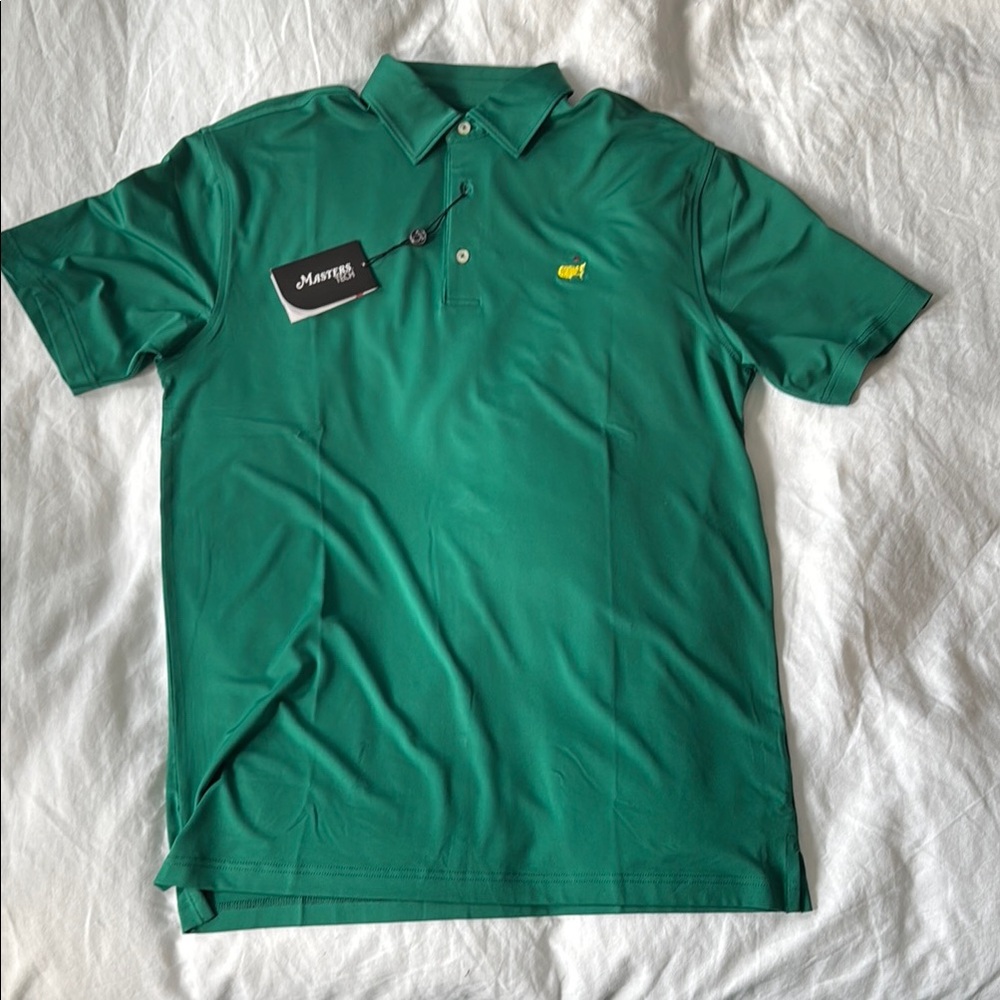 Masters Green Polo Short Sleeve Shirt